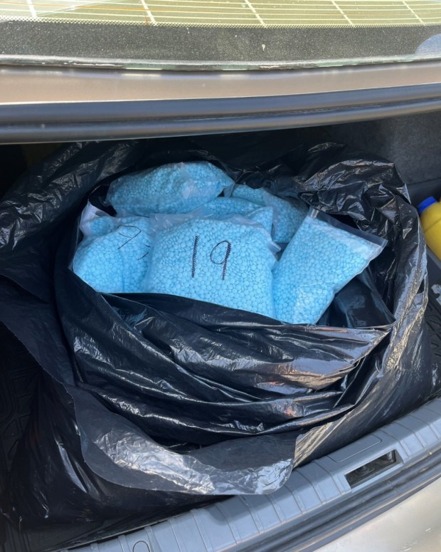While real M30 pills contain oxycodone, authorities believe the drugs were likely counterfeit and contained fentanyl instead. The toxicology reports are still pending. (Courtesy of the Orange County Sheriff's Department)