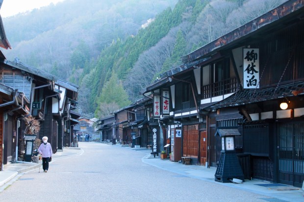 The post town of Narai is an authentic centuries-old gem on the Nakasendo Way. You can imagine samurai walking through the hamlet. (Photo by Norma Meyer)