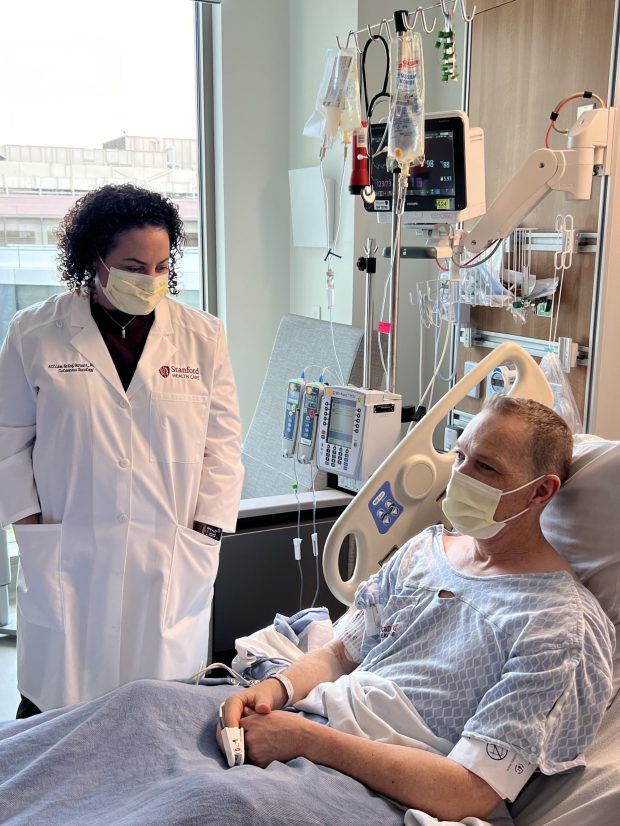 Dr. Allison Betof Warner of Stanford Health Care provided a new cell-based therapy for a patient, who asked not to be identified, with metastatic melanoma. The one-time treatment, which costs $515,000, uses immune cells harvested from the patient's tumor.
