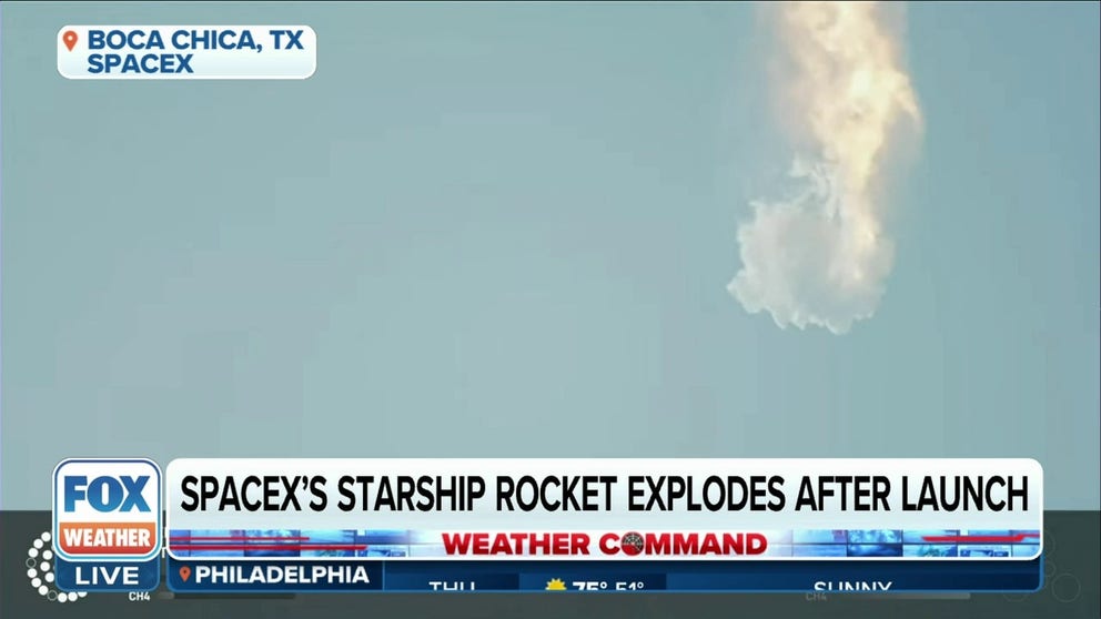 SpaceX's Starship exploded mid-flight after launch'success' of most powerful rocket ever built. 
